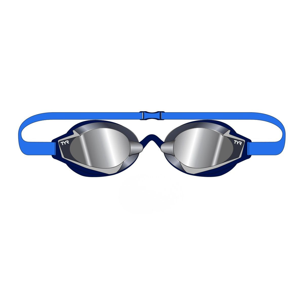 TYR Stealth-X Mirrored Goggle