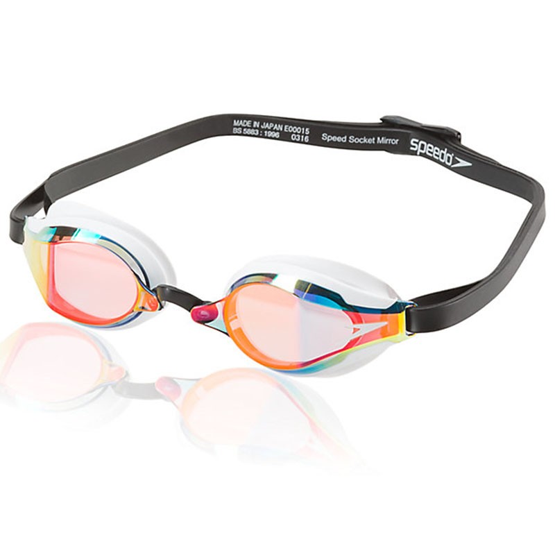 speedo goggle sizes Unisex Speed Socket 2.0 Mirrored Rezept für Spritzgebäck | feature-u-lock-vents clear vision comes as Size:Junior 9-12