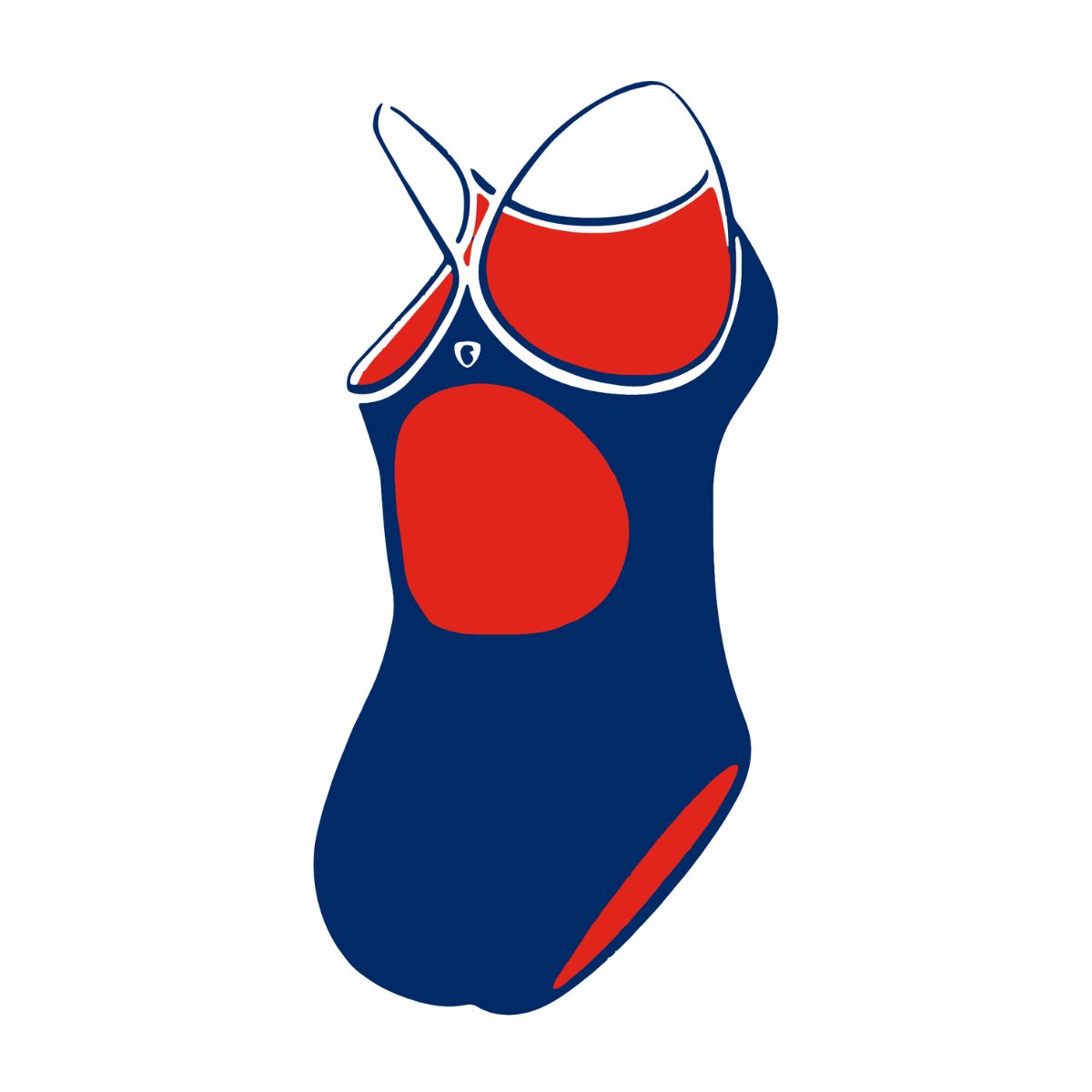 Kiefer Guard Reversible H-Back One Piece Swimsuit