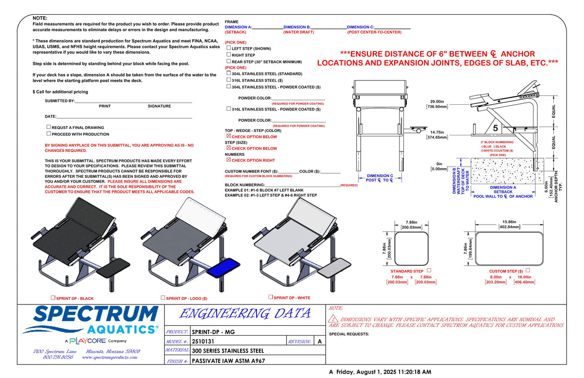 Spectrum Sprint with Rapid Lock - Dual post