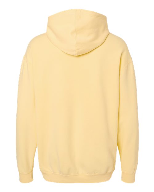 Unisex Garment-Dyed Lightweight Fleece Hooded Sweatshirt - Butter