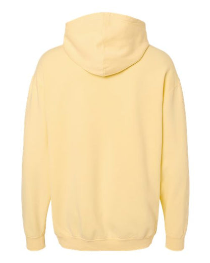 Unisex Garment-Dyed Lightweight Fleece Hooded Sweatshirt - Butter