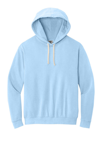 Unisex Garment-Dyed Lightweight Fleece Hooded Sweatshirt - Hydrangea