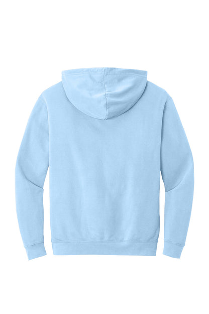 Unisex Garment-Dyed Lightweight Fleece Hooded Sweatshirt - Hydrangea