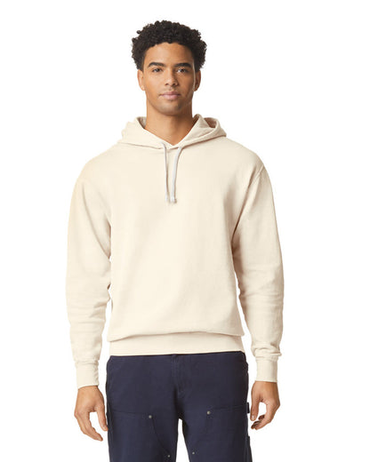 Unisex Garment-Dyed Lightweight Fleece Hooded Sweatshirt - Ivory