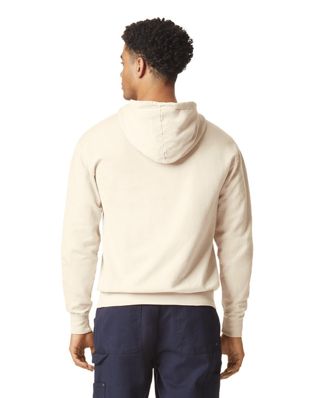 Unisex Garment-Dyed Lightweight Fleece Hooded Sweatshirt