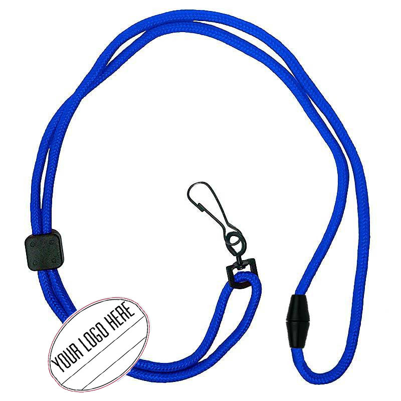 Oval Custom Name Tag Breakaway Lanyard