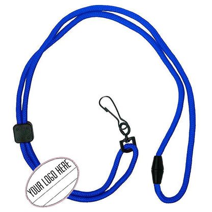 Oval Custom Name Tag Breakaway Lanyard