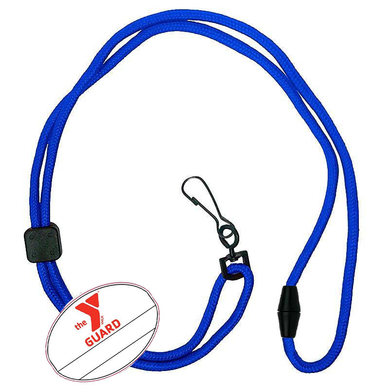 YMCA Guard Custom Name Tag Break Away Lanyard; nametag lanyard