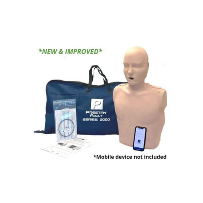 Prestan Professional Adult Series 2000 Manikin with Advanced CPR Feedback, Single
