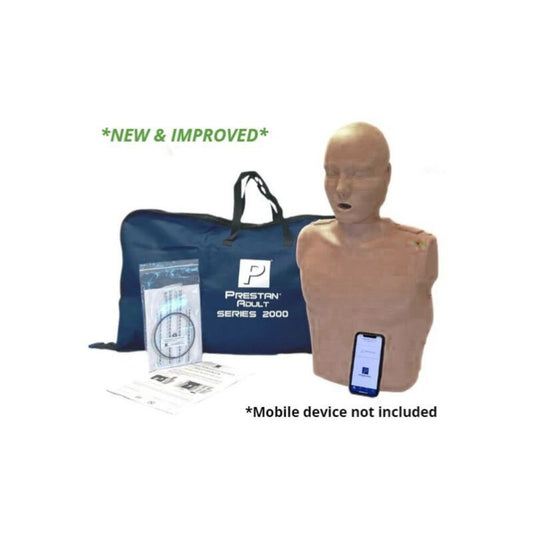 Prestan Professional Adult Series 2000 Manikin with Advanced CPR Feedback, Single