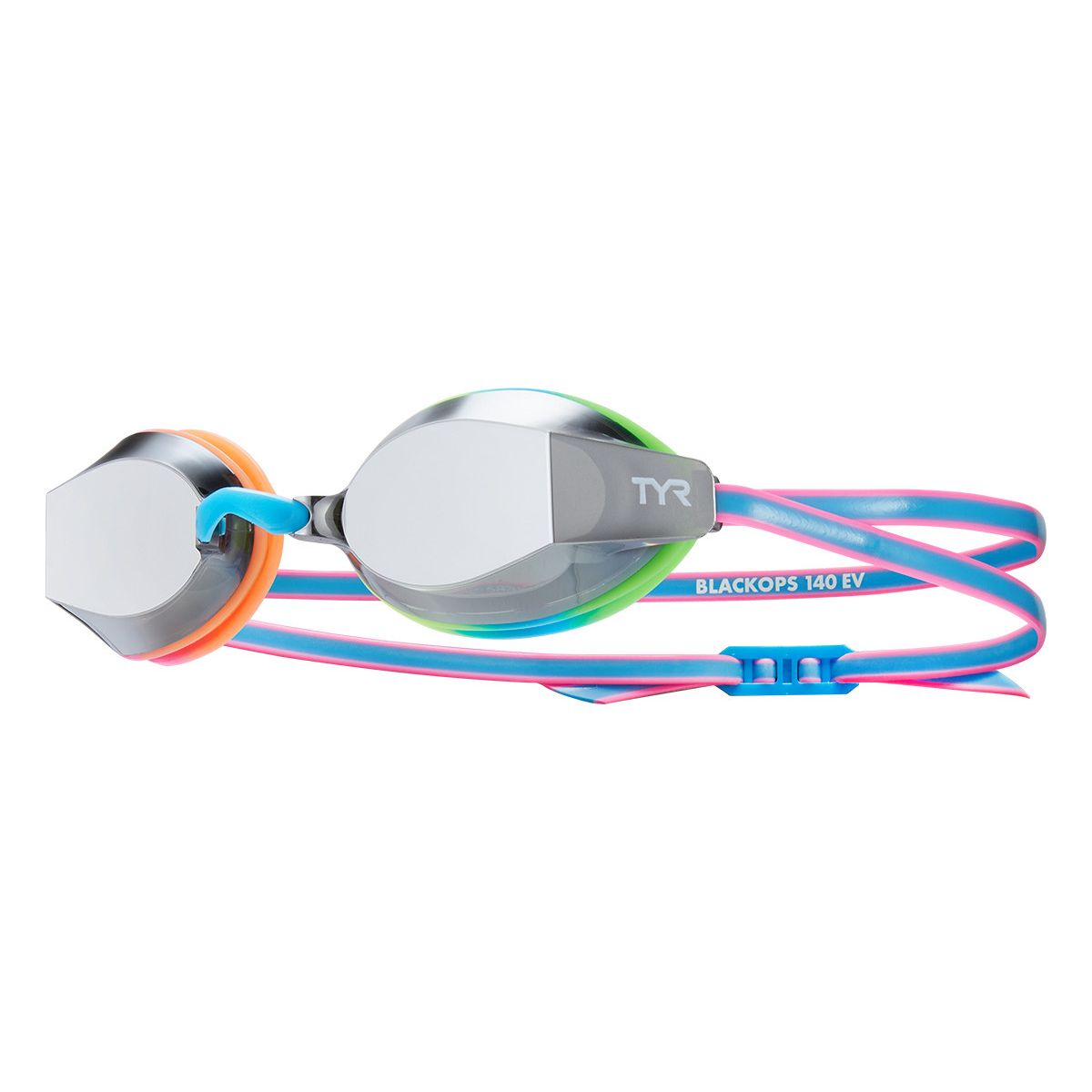 TYR BlackOps 140 EV Racing Jr. Fit Mirrored Goggles