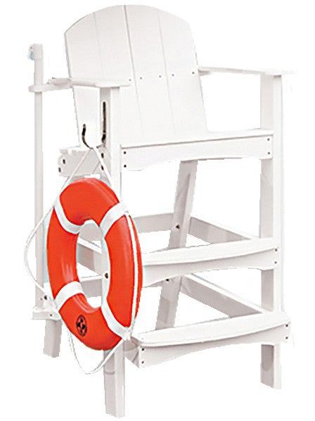 Kiefer 40" Forever Lifeguard Plastic Chair