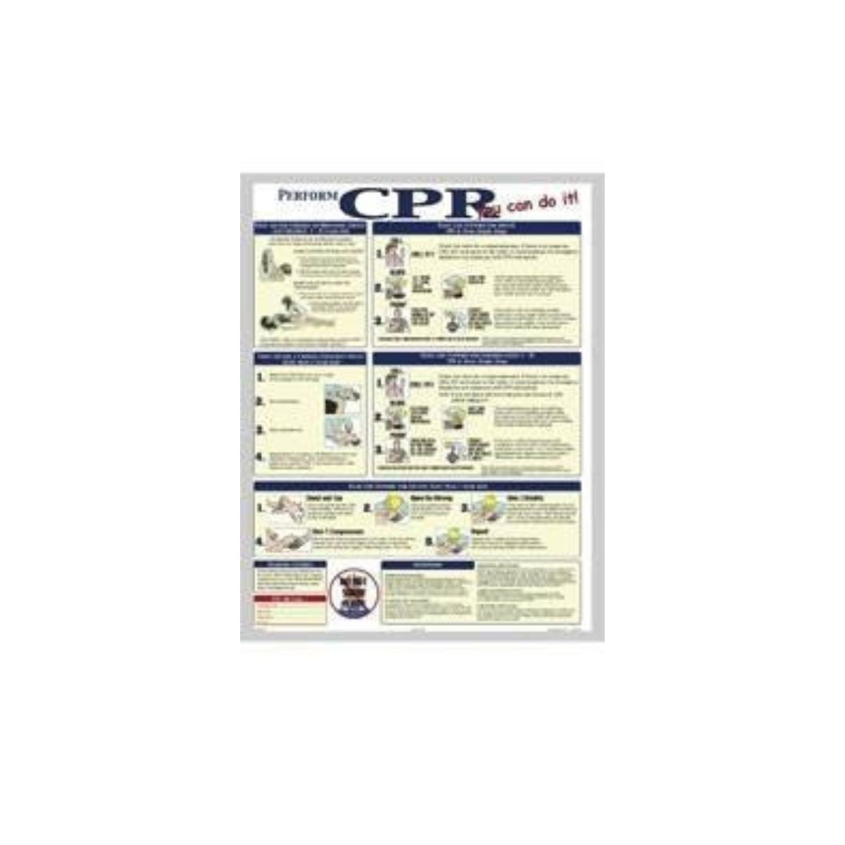 Perform CPR Sign