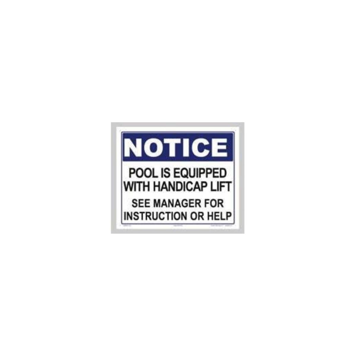 Pool Is Equipped....