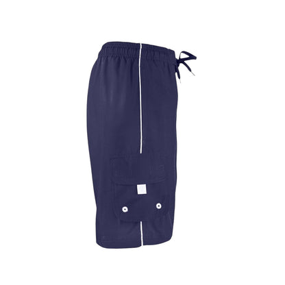 Kiefer Men's Solid Board Short with Liner