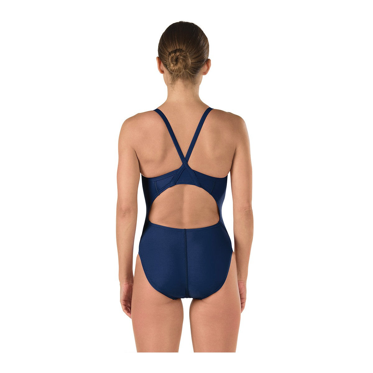 Speedo Solid Flyback Swimsuit