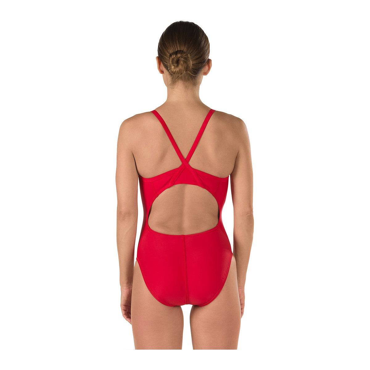 Speedo Solid Flyback Swimsuit