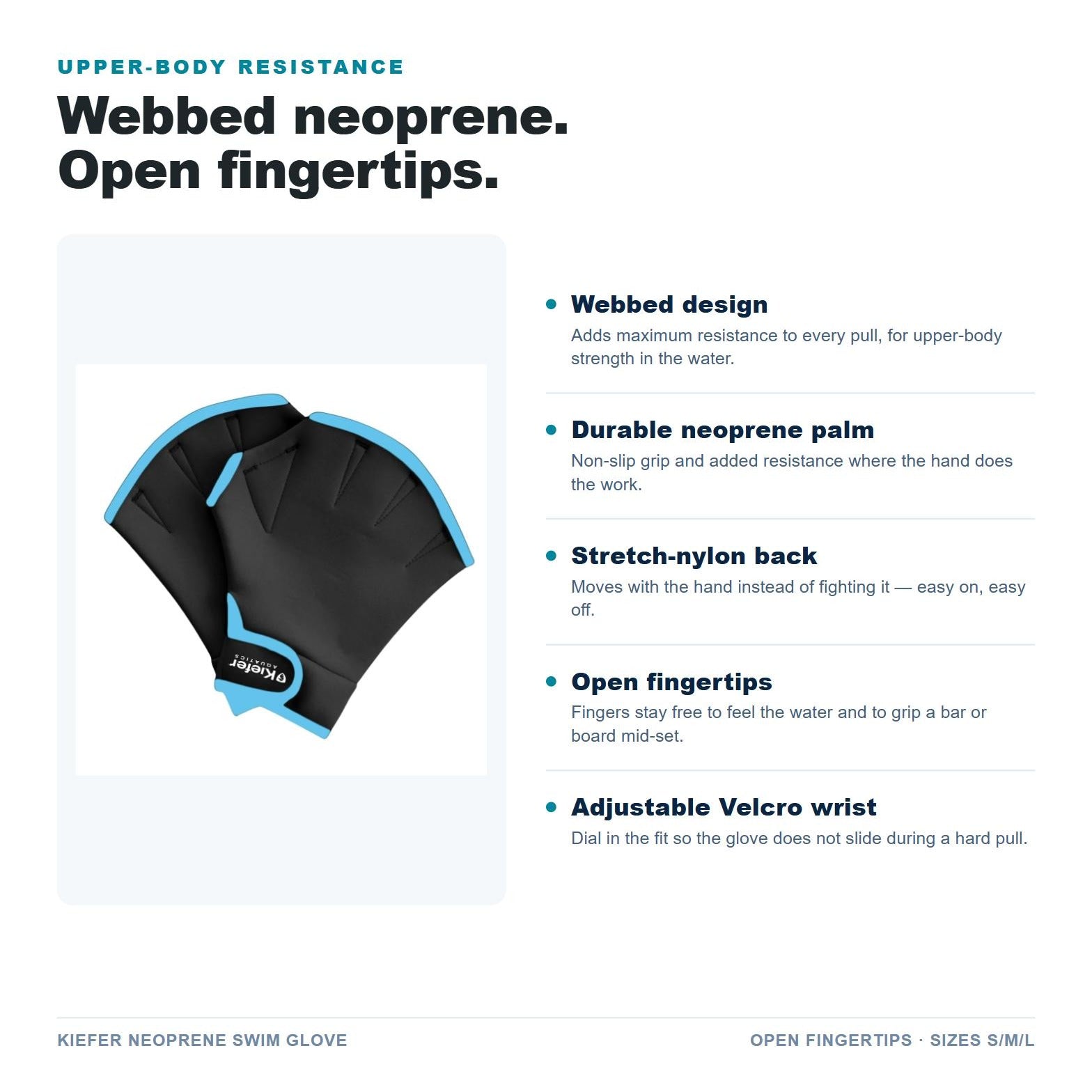 Kiefer Neoprene Swim Glove