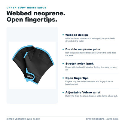 Neoprene Swim Glove features