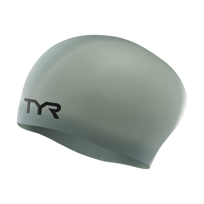 TYR Long Hair Wrinkle-free Swim Cap