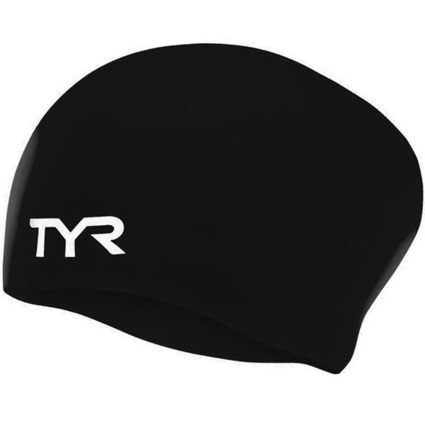 TYR Long Hair Wrinkle-free Swim Cap