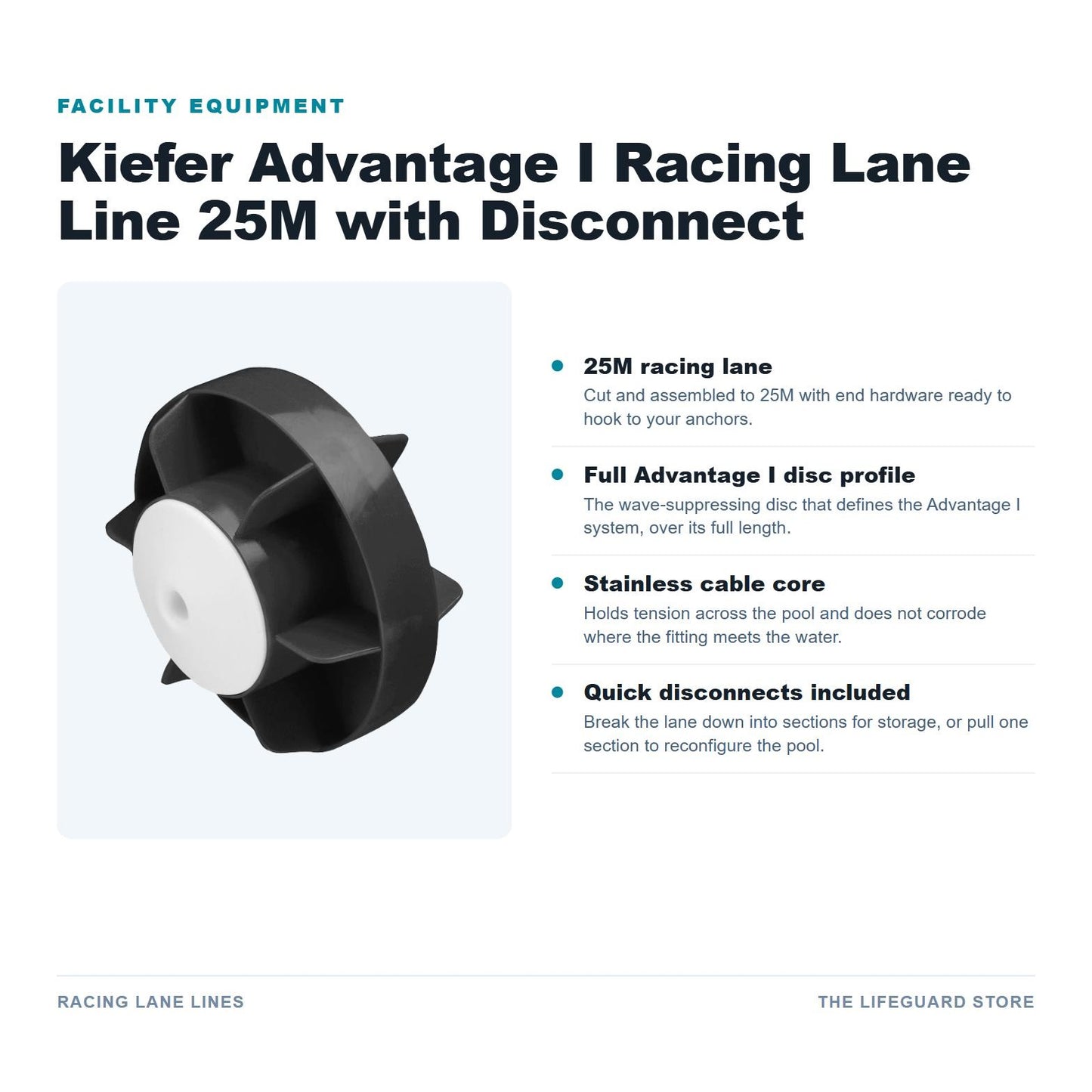 Advantage I 25M with disconnect features