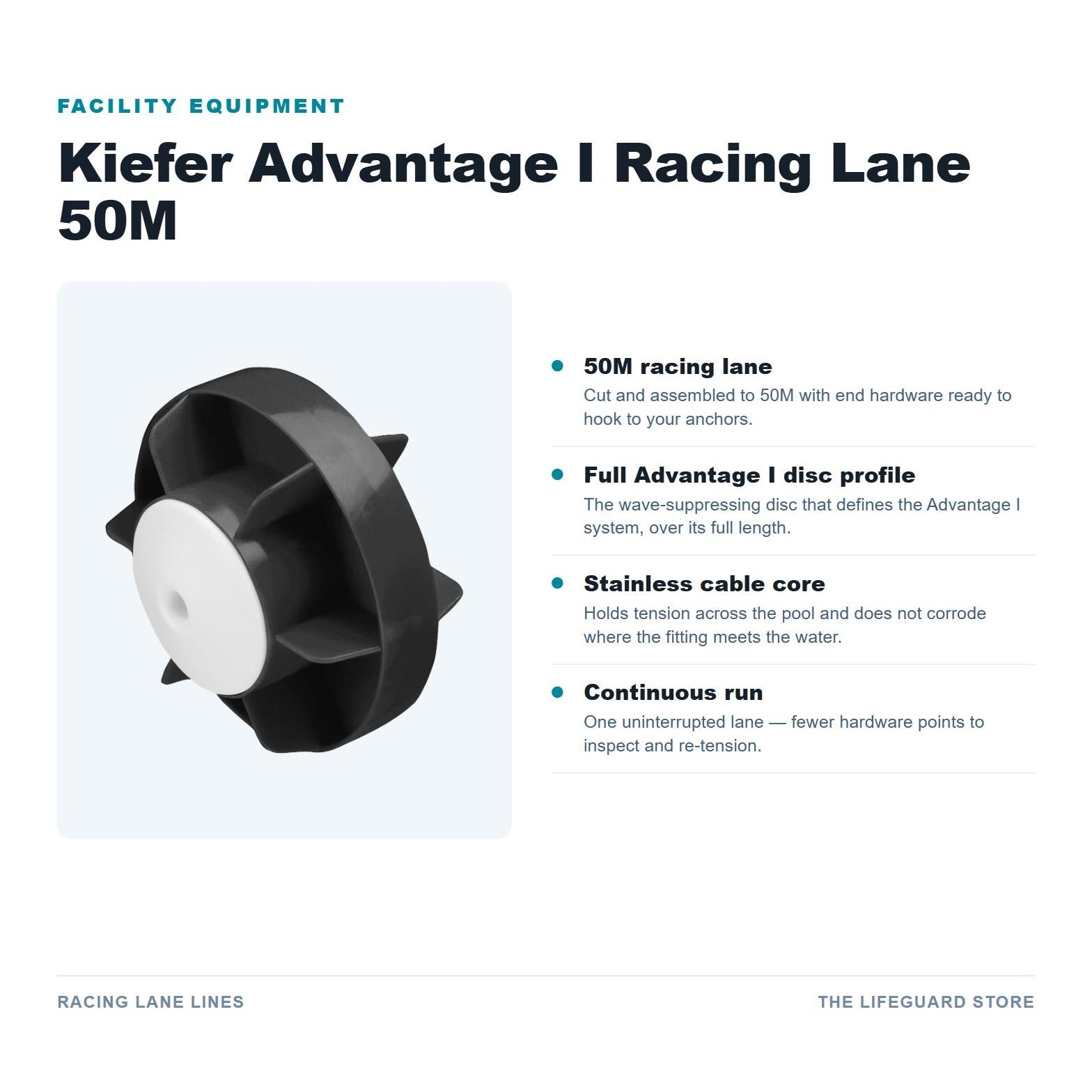 Kiefer Advantage I Racing Lane 50M