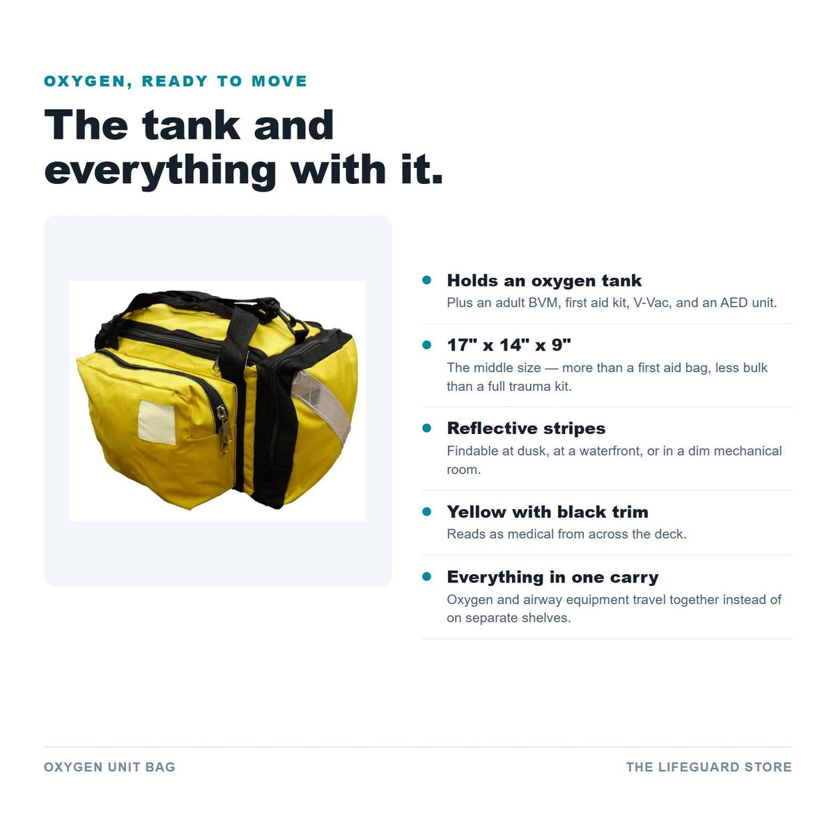 Oxygen Unit Bag