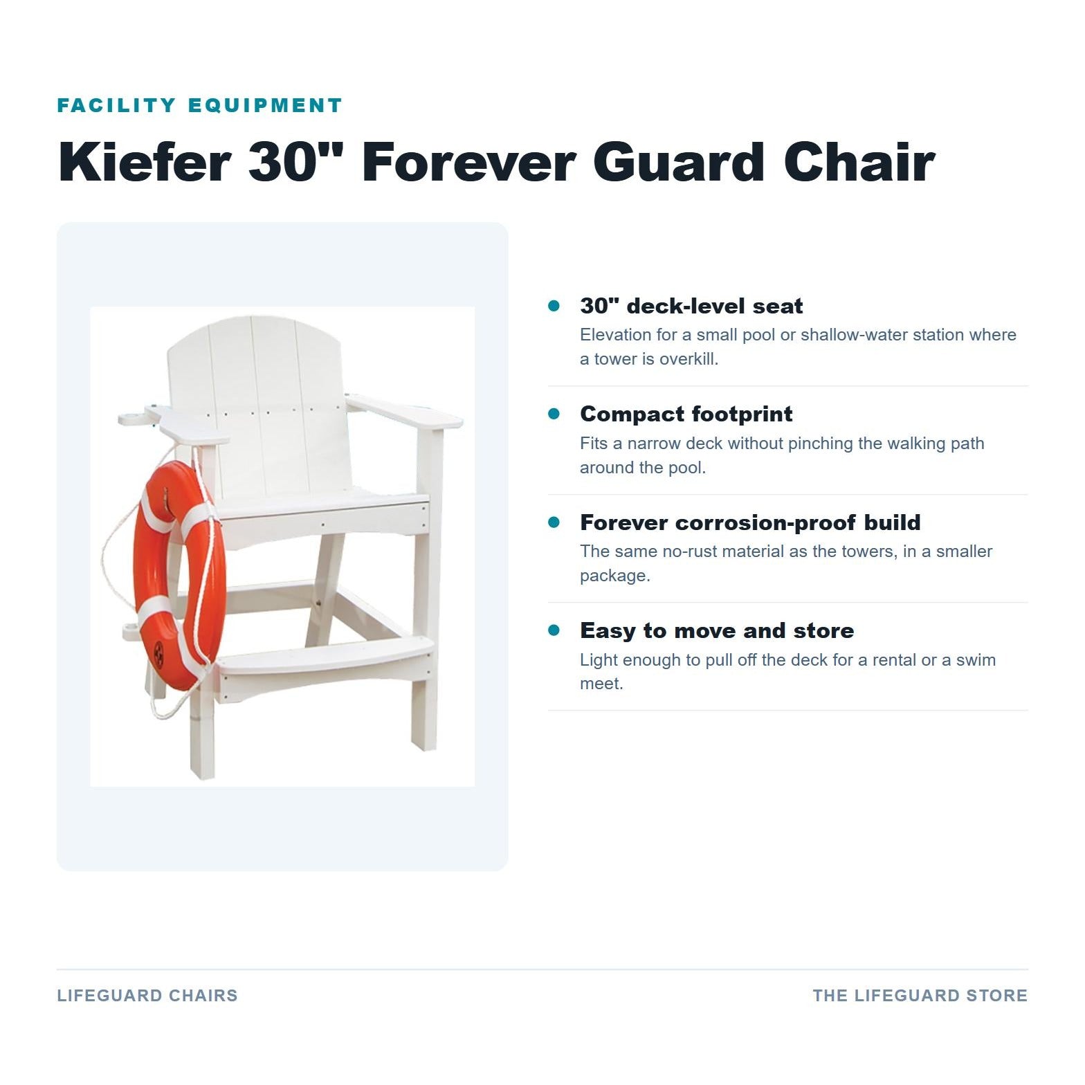 Kiefer 30" Forever Guard Chair