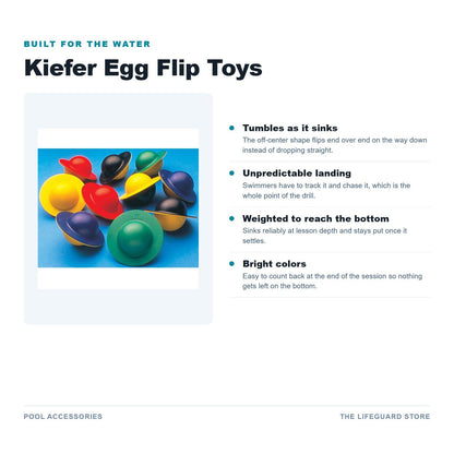 Egg flip toys features