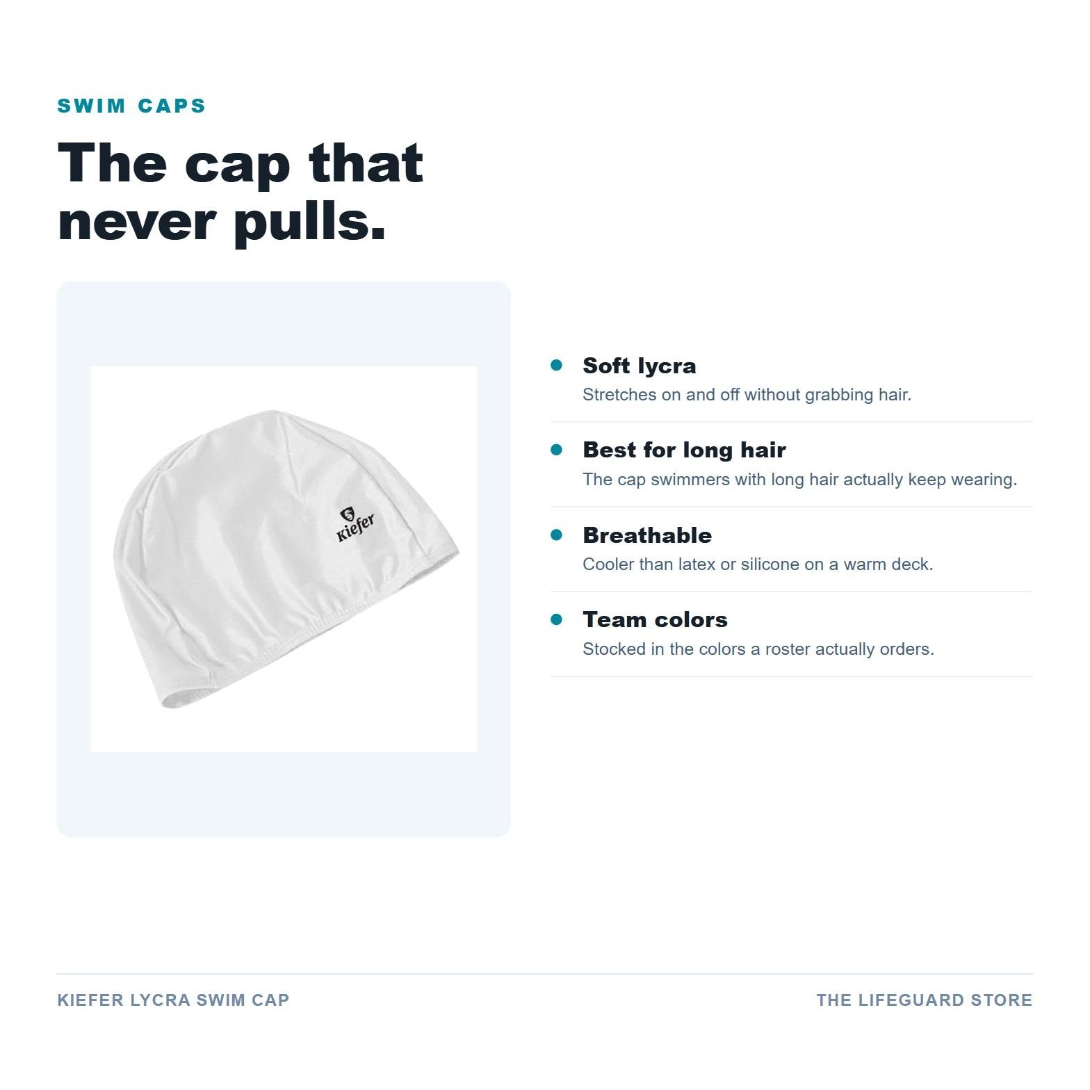 Kiefer Lycra Swim Cap