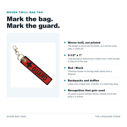 Guard Bag Tag features