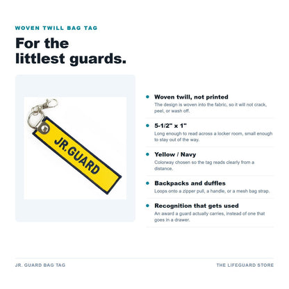 Jr. Guard Bag Tag features