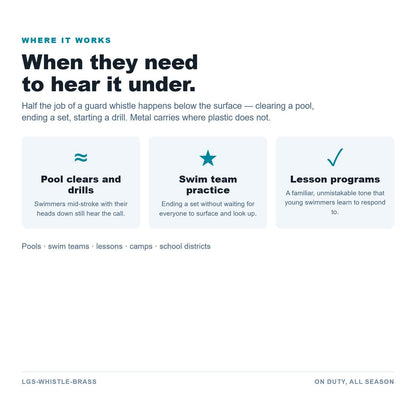 Brass Whistle use cases