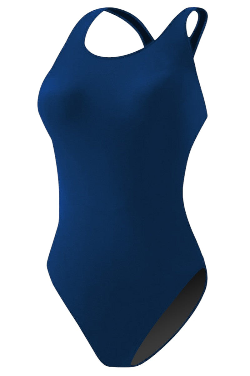 RISE Solid MB Back w/Shelf Bra One Piece Swimsuit