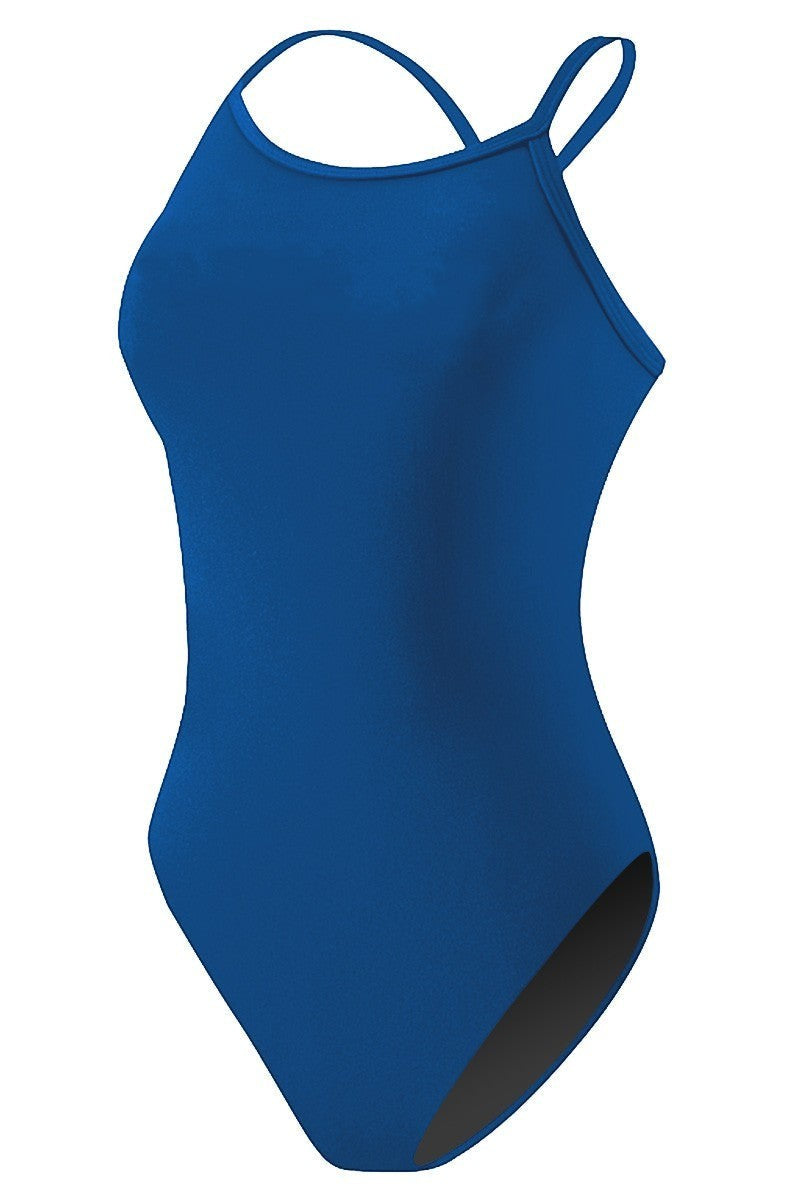 RISE Solid Poly H-Back One Piece Swimsuit