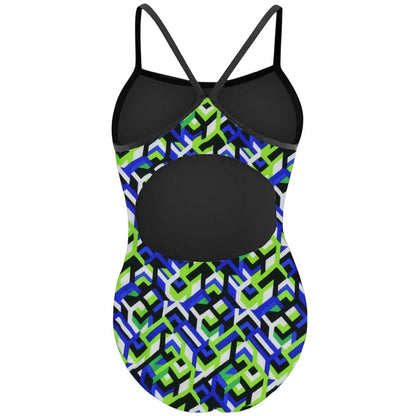 RISE Sandies Female Breakout Poly One Piece Swimsuit