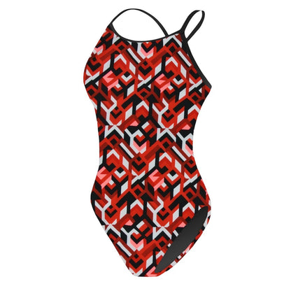RISE Sandies Female Breakout Poly One Piece Swimsuit