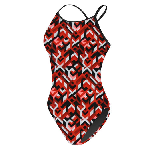 RISE Sandies Female Breakout Poly One Piece Swimsuit