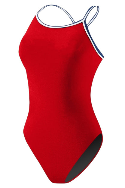 Rise Solid Poly Tri Color H-Back