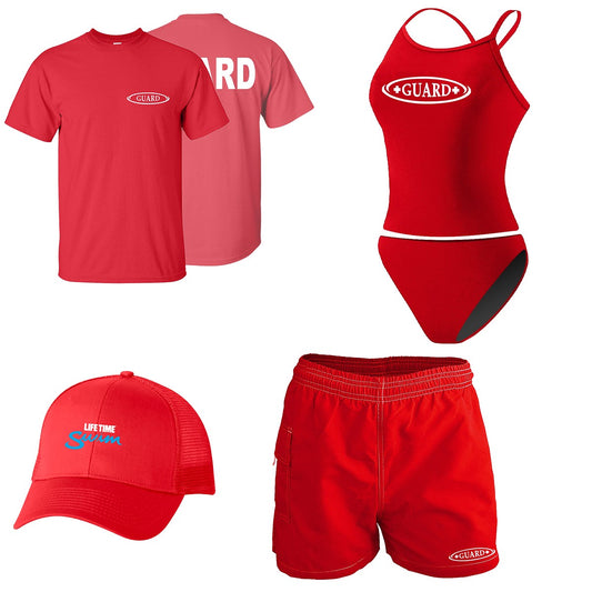 Women's Lifeguard (Two Piece) w/ Hat