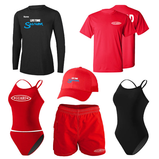 Women's Lifeguard and Swim Instructor (Two Piece) w/ Hat