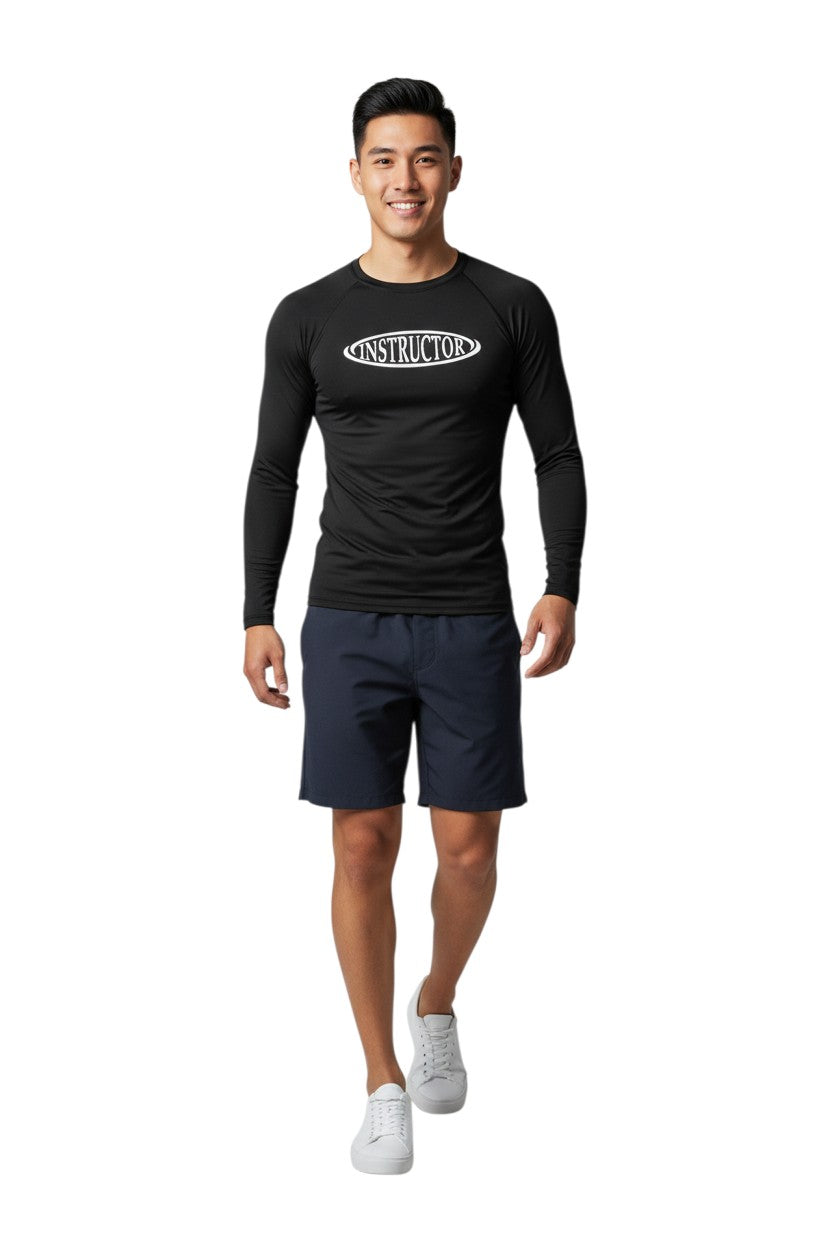 RISE Instructor Long Sleeve Crew Neck Rashguard