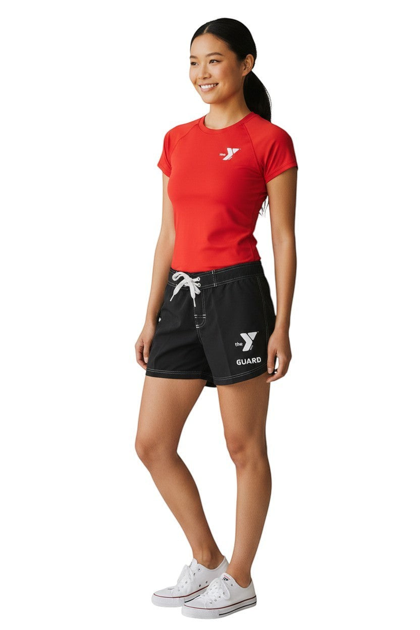 YMCA Guard Female 5" Inseam Poly Short