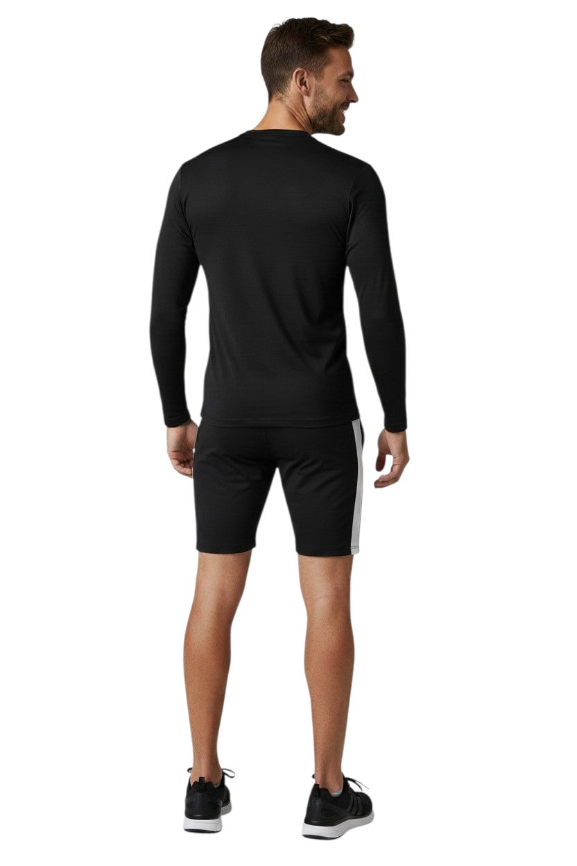 RISE Solid Long Sleeve Crew Neck Rashguard