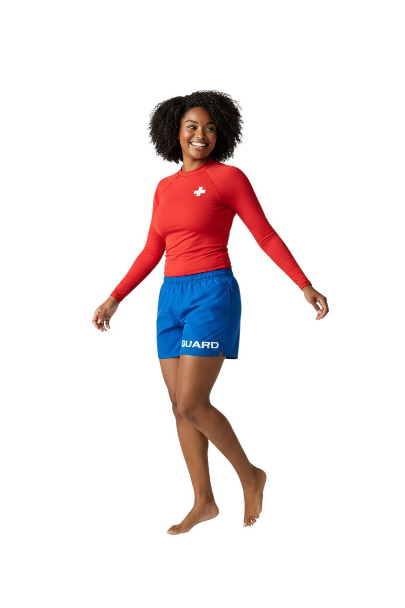 Kiefer 4-Way Stretch Unisex Lifeguard Deck Short