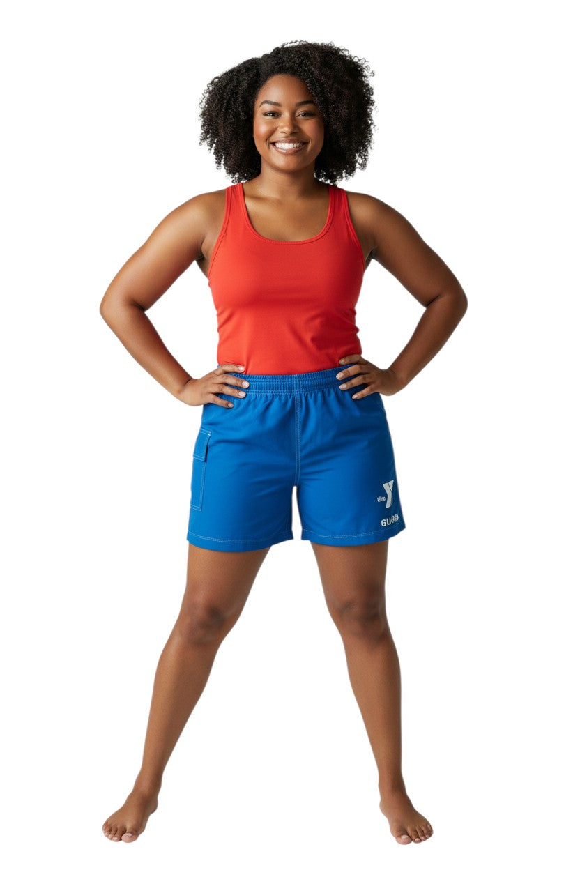 YMCA Guard Female Board Shorts