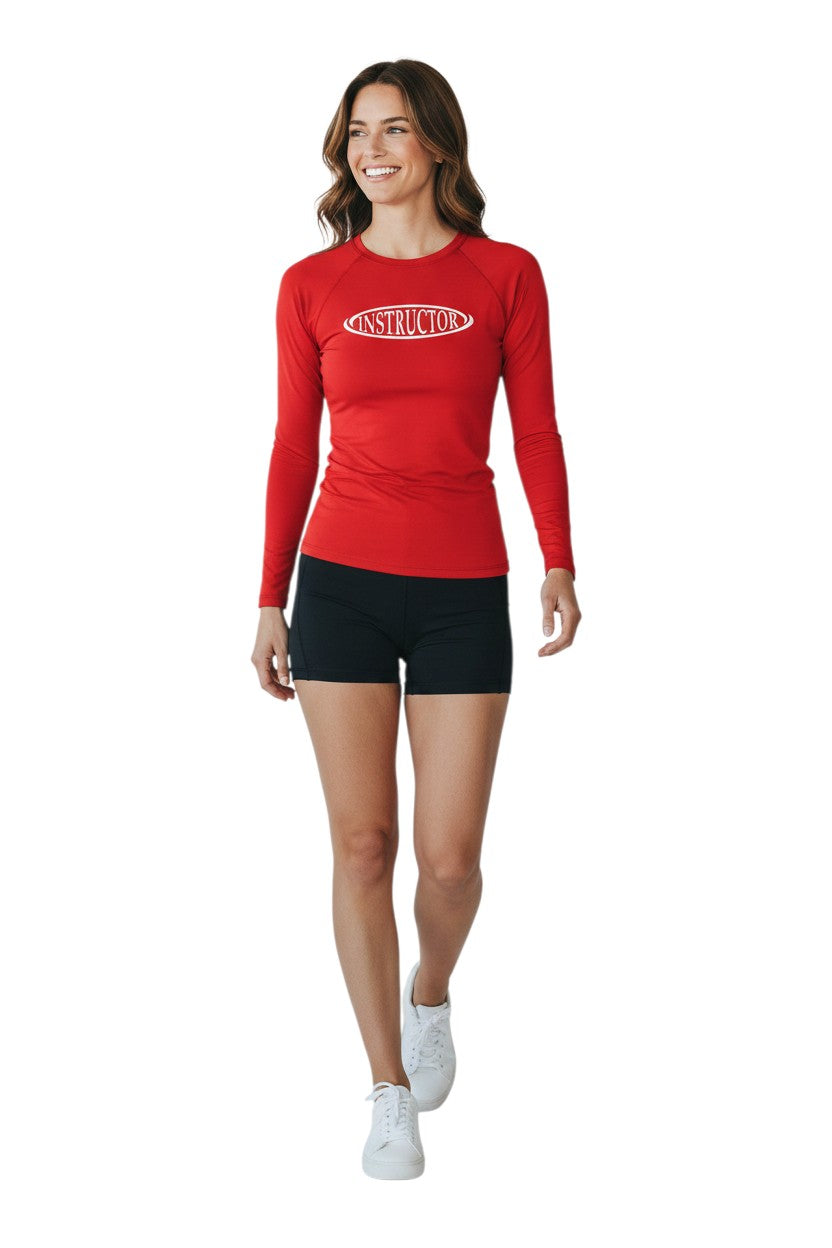 RISE Instructor Long Sleeve Crew Neck Rashguard
