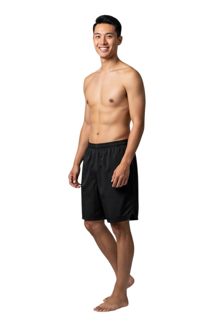 Kiefer Men's Solid Board Short with Liner